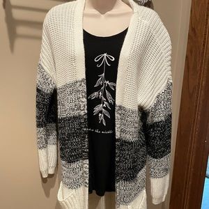 Maurices Winter Tshirt & Matching Cardigan